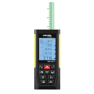 Dalmierz laserowy Nivel System HDM-50G - z zieloną wiązką, bluetooth